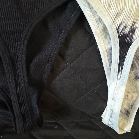 2 tube stretchy bodysuits. NEVER WORN - Picture 4 of 4